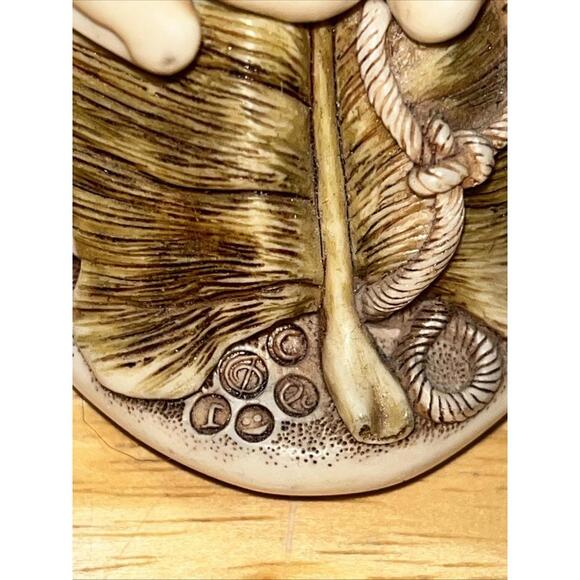 Harmony Kingdom Look Before You Leap UK England Frog Trinket Box 2001 Vintage - Picture 4 of 9